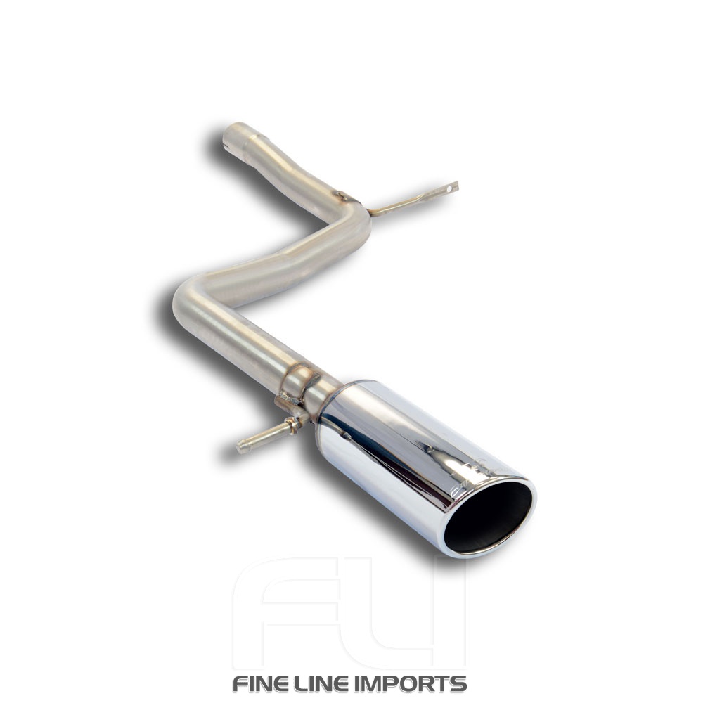 SS766134 - Supersprint Rear pipe Left O100(Muffler delete)