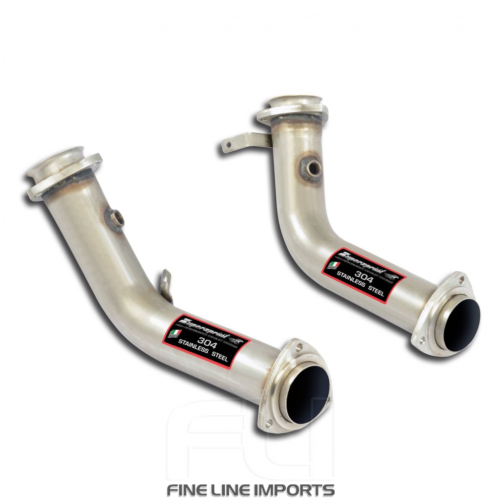 SS766911 - Supersprint Downpipe kit Right - Left(For OEM manifold)