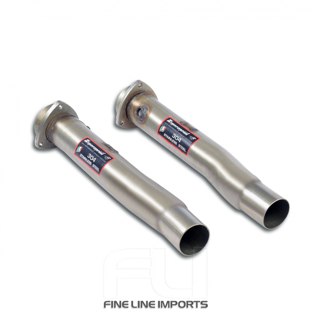 SS766912 - Supersprint Front pipes kit Right - Left(Replaces catalytic converter)