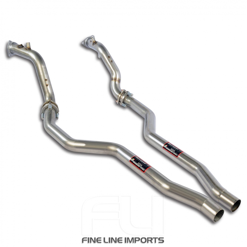 SS767112 - Supersprint Downpipe kit Right + Left(Replaces catalytic converter)