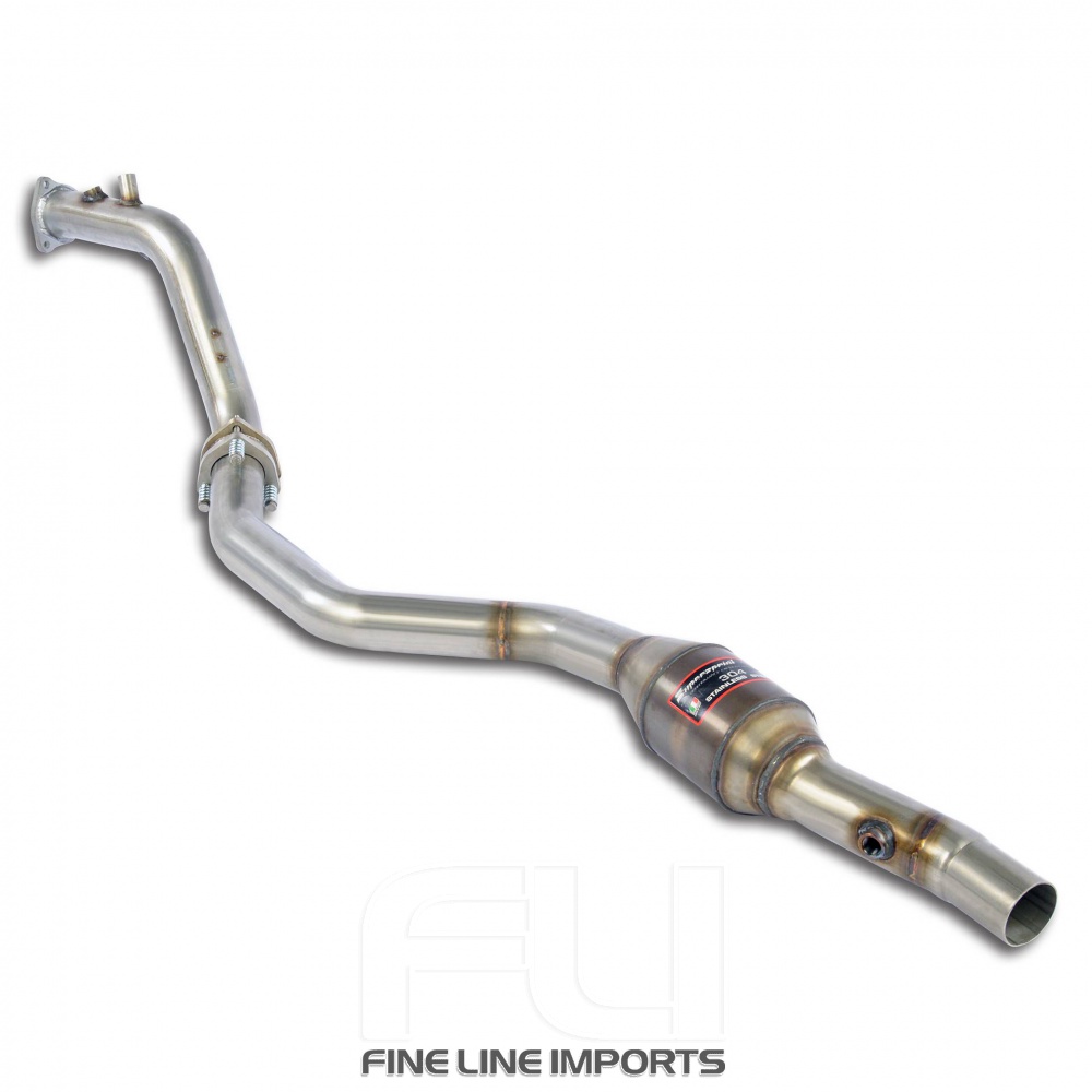 SS767132 - Supersprint Downpipe +  Metallic catalytic converter Left