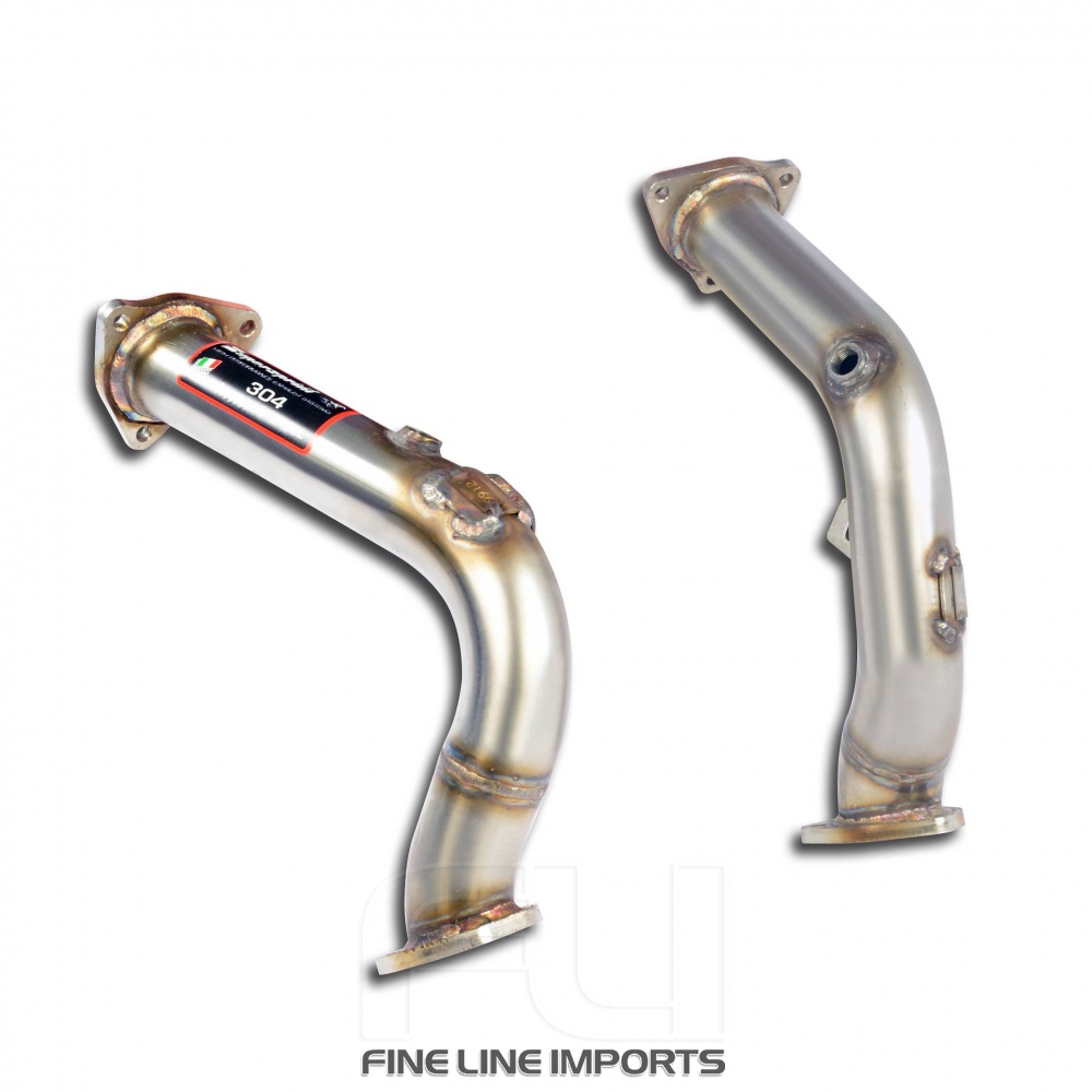 SS767711 - Supersprint Downpipe kit Right + Left(Replaces OEM catalytic converter - Left Hand Drive)