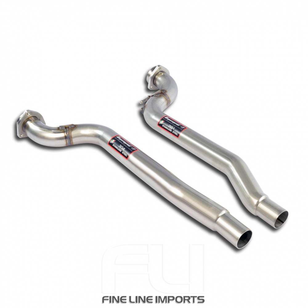 SS767712 - Supersprint Race pipes kit Right - Left(Replaces OEM front mufflers)