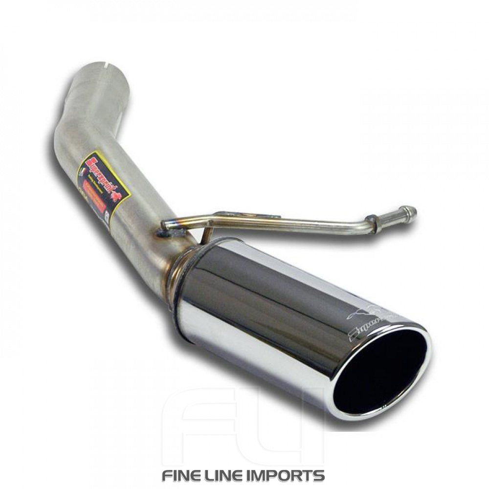 SS767824 - Supersprint Rear pipe Left O100(Muffler delete)