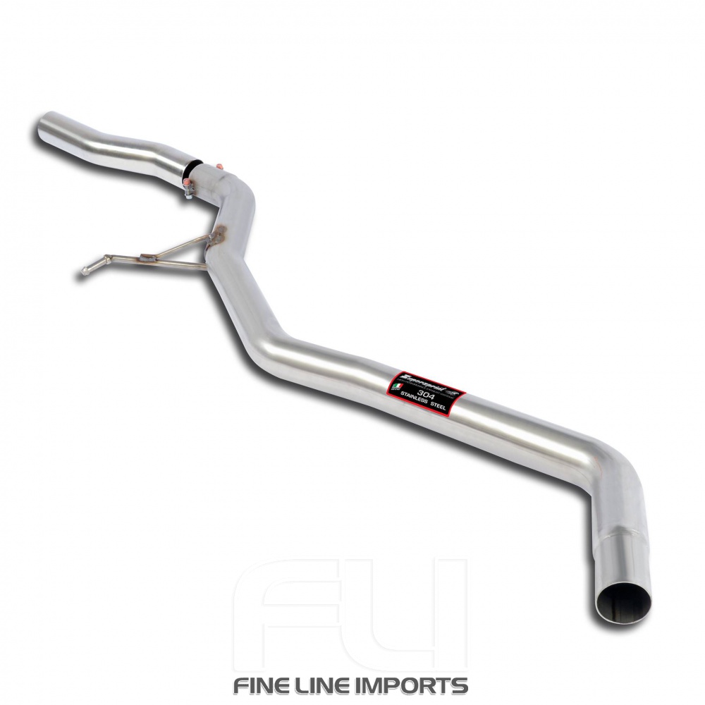 SS768223 - Supersprint Centre pipe + exhaust hanger kit(Replaces OEM centre exhaust)