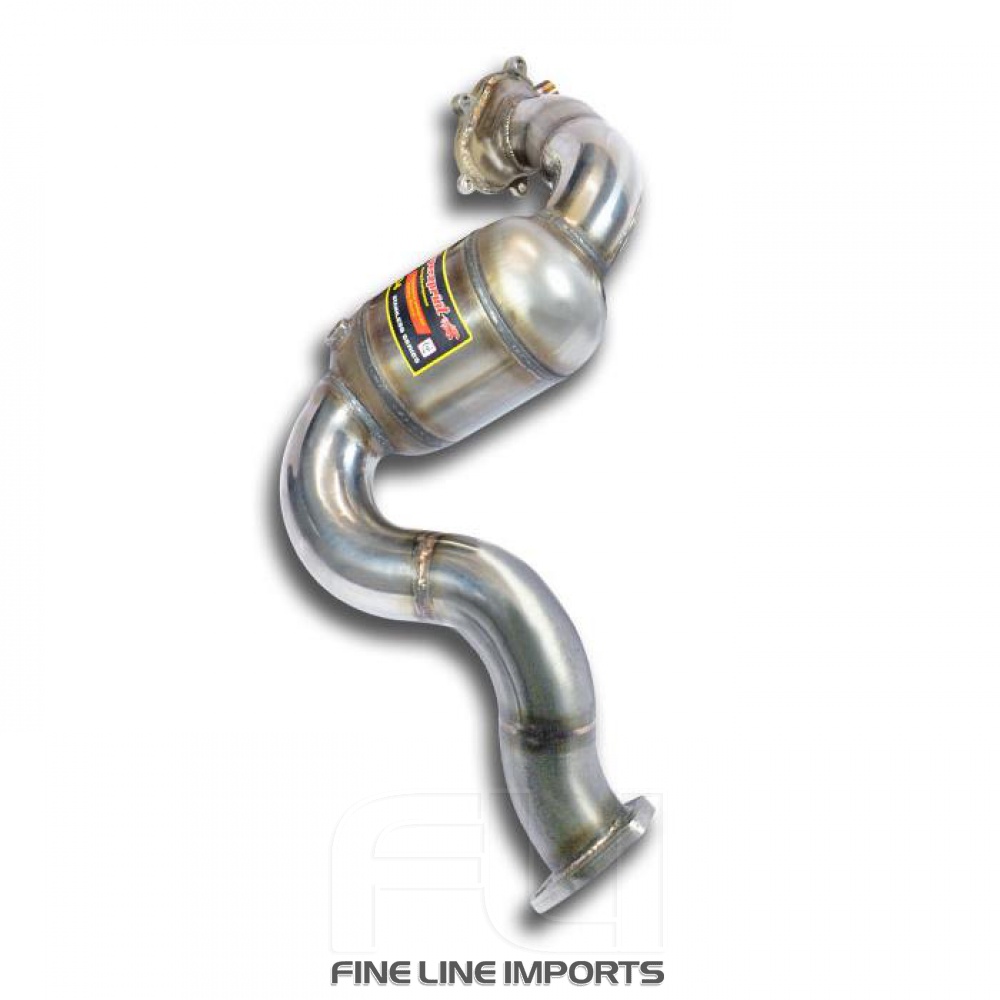 SS771321 - Supersprint Downpipe Right + Metallic catalytic converter
