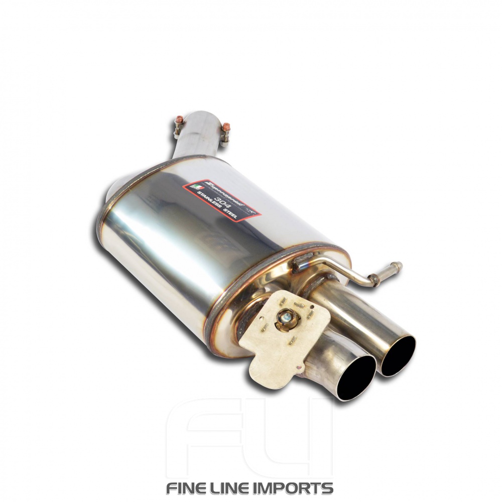 SS771336 - Supersprint Rear exhaust Left with valve(For OEM end pipe)