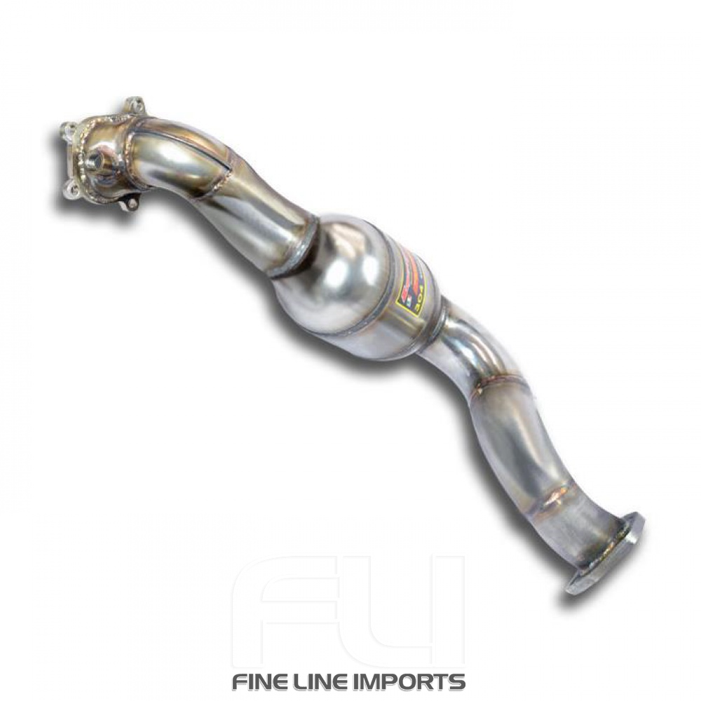SS771341 - Supersprint Downpipe Left + Metallic catalytic converter
