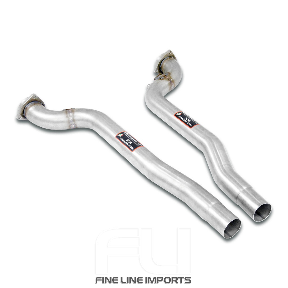 SS771912 - Supersprint Front pipes kit Right - Left(Replaces OEM front mufflers)