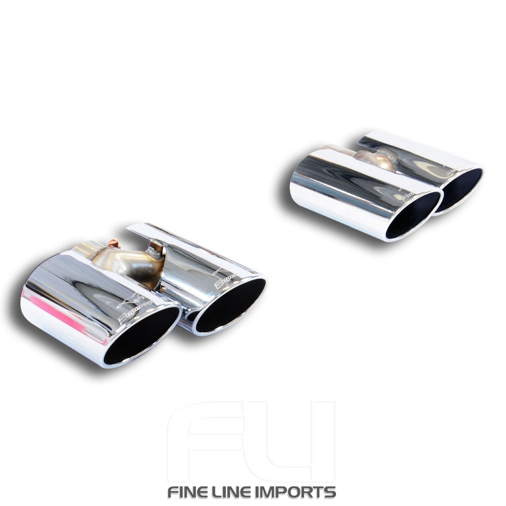 SS775227 - Supersprint 4 Endpipe kit Right - Left 100x75