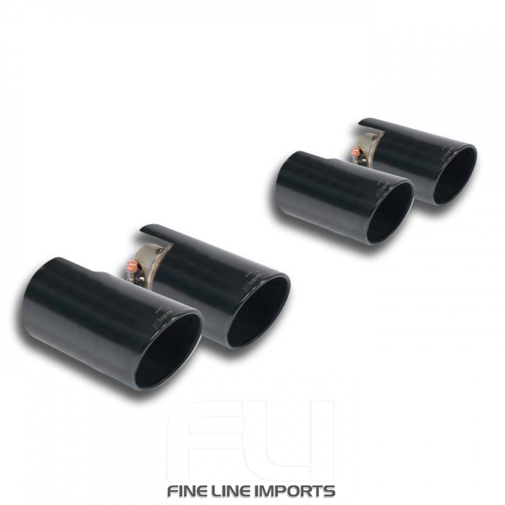 SS775326 - Supersprint Endpipes kit Gun Metal Grey OO100 Right - OO100 Left