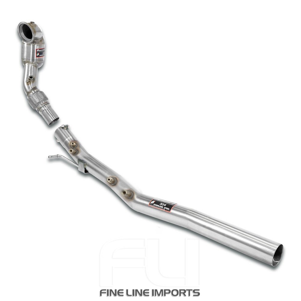 SS775361 - Supersprint Turbo downpipe kit + Metallic WRC 100 CPSI catalytic converter