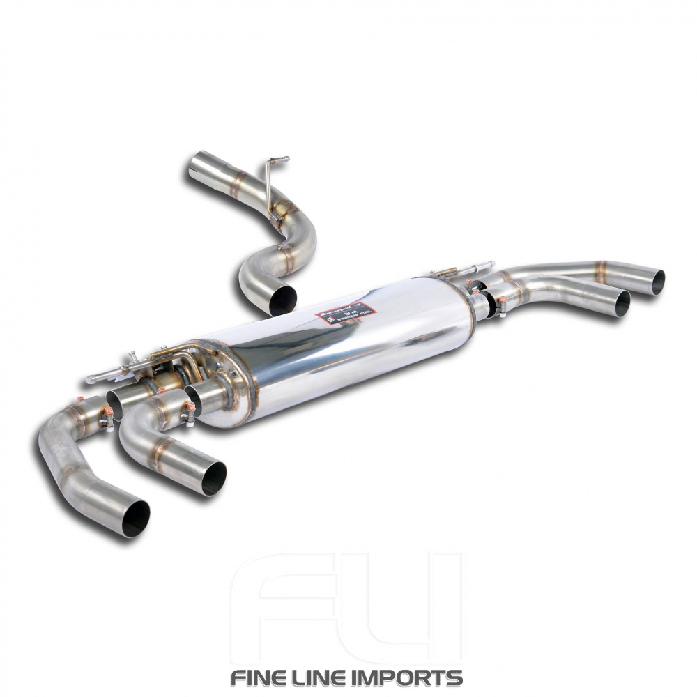SS775394 - Supersprint Rear exhaust with valves right - left
