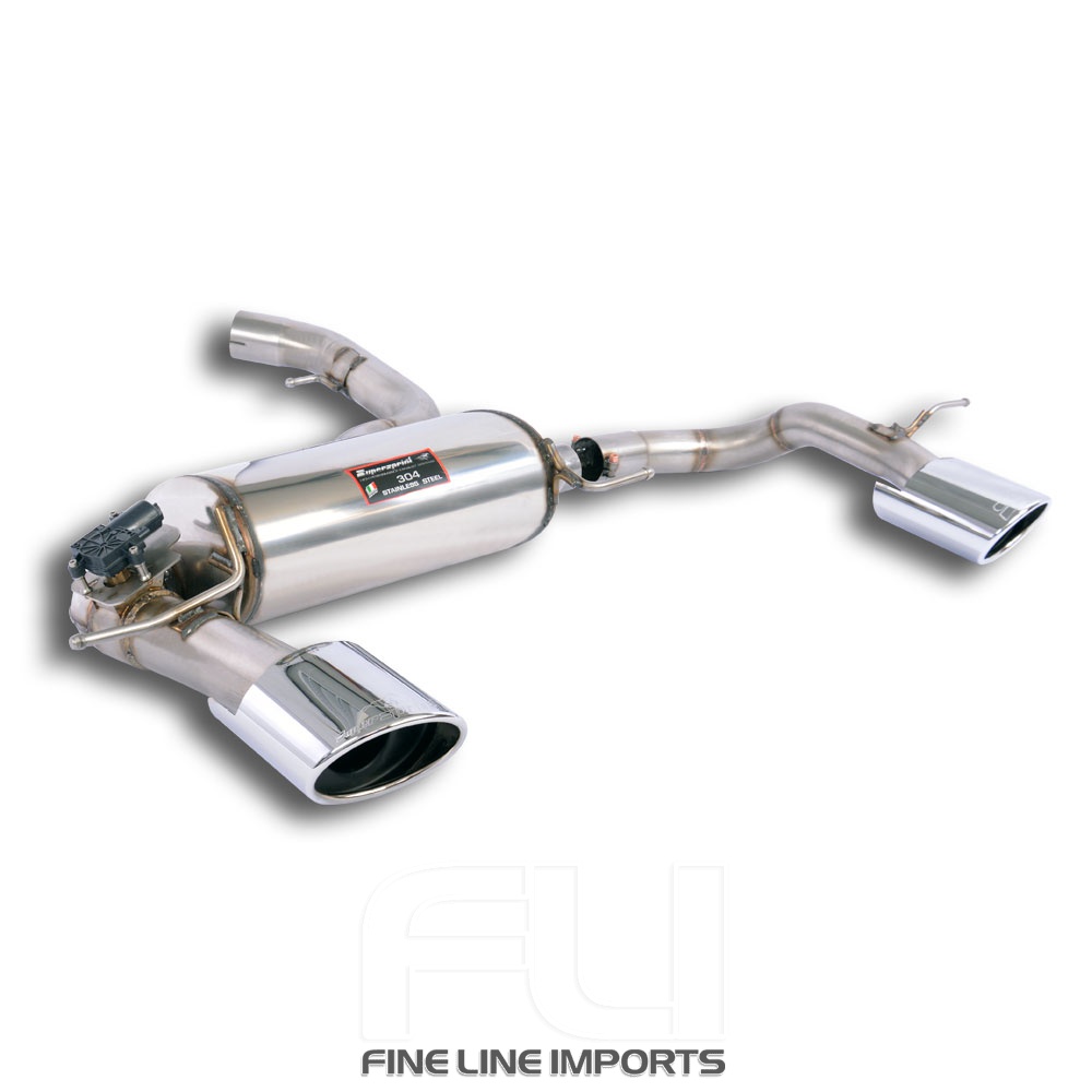 SS775805 - Supersprint Rear exhaust Right - Left 150x105 with valve