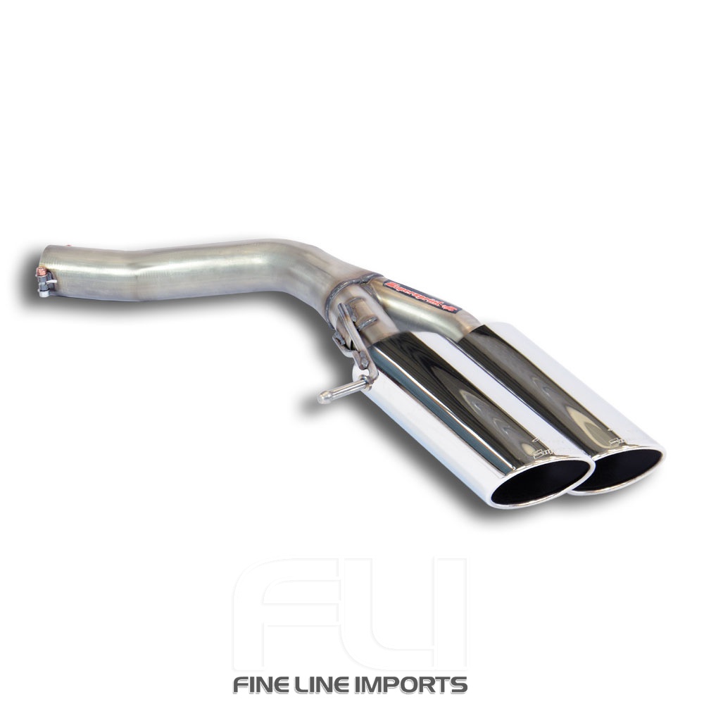 SS775917 - Supersprint Rear pipe Right 100x75(Muffler delete)