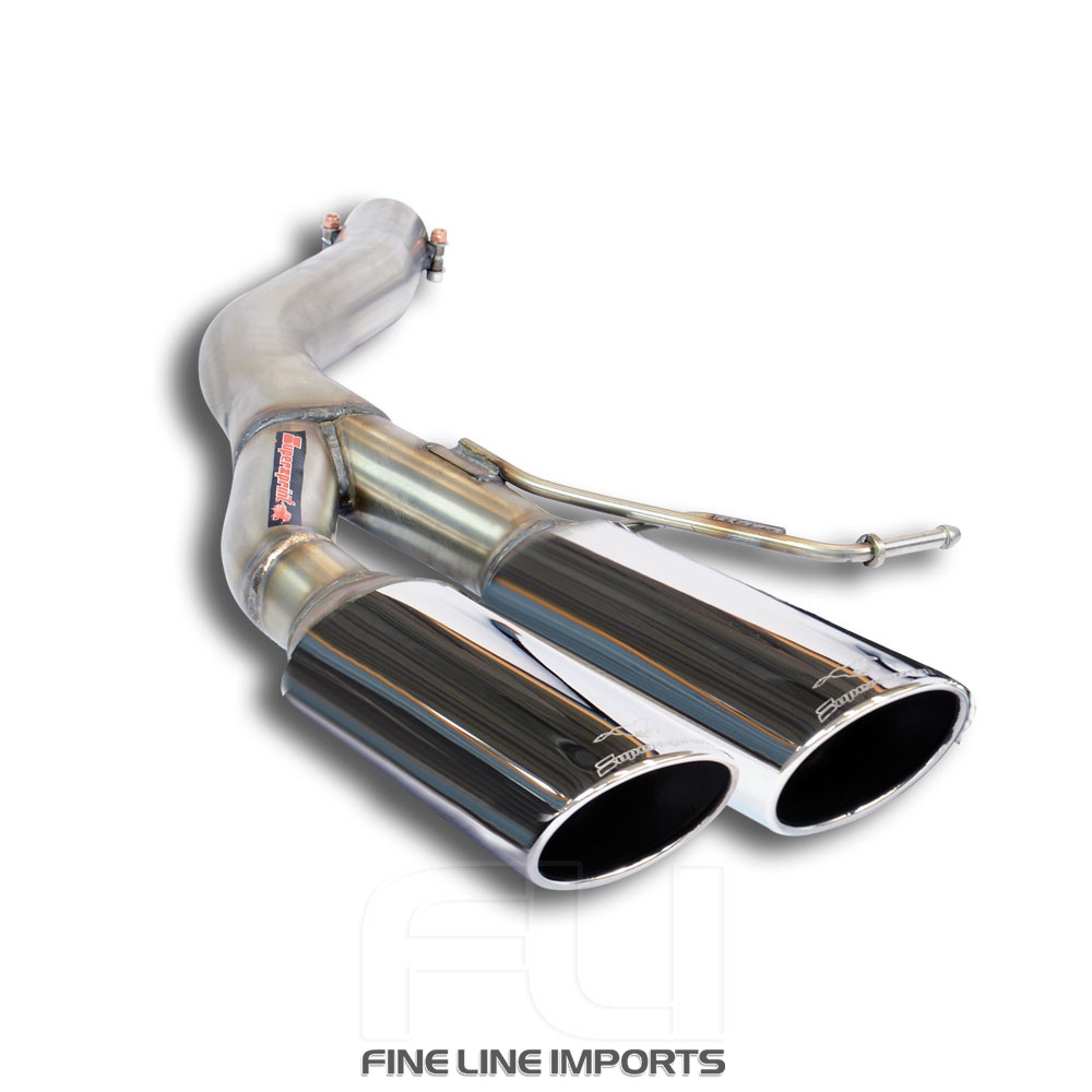 SS775927 - Supersprint Rear pipe Left 100x75(Muffler delete)