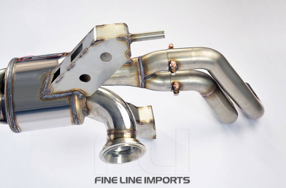 SS776034 - Supersprint Rear exhaust Racing Right - Left 4 exits(Deletes the stock, secondary catalytics - fits to the stock endpipes)-19,0 Kg