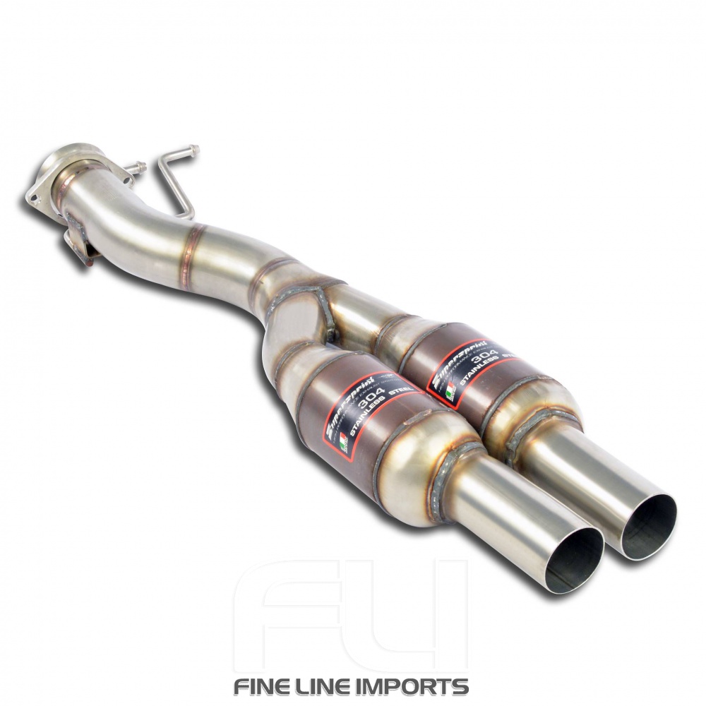 SS776132 - Supersprint Y-Pipe with metallic catalytic right - left