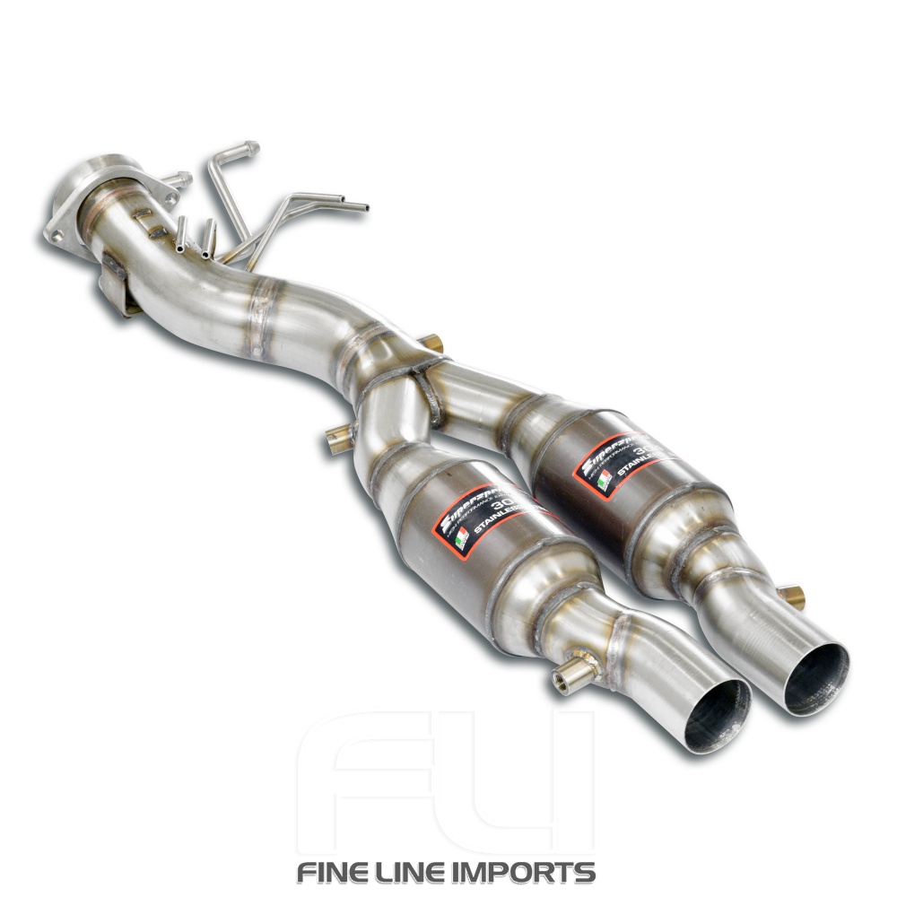 SS776932 - Supersprint Y-Pipe with metallic catalytic right - left(Deletes GPF)
