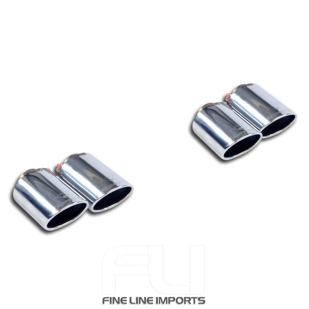 SS777317 - Supersprint Endpipe kit Right + Left 2 exit 90x70