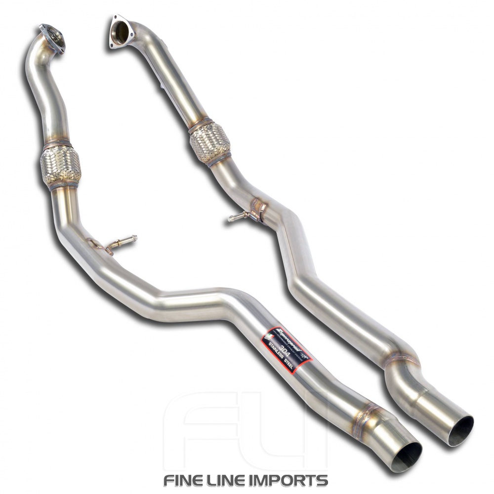 SS777512 - Supersprint Front pipe kit Right - Left(Replaces OEM front exhaust)