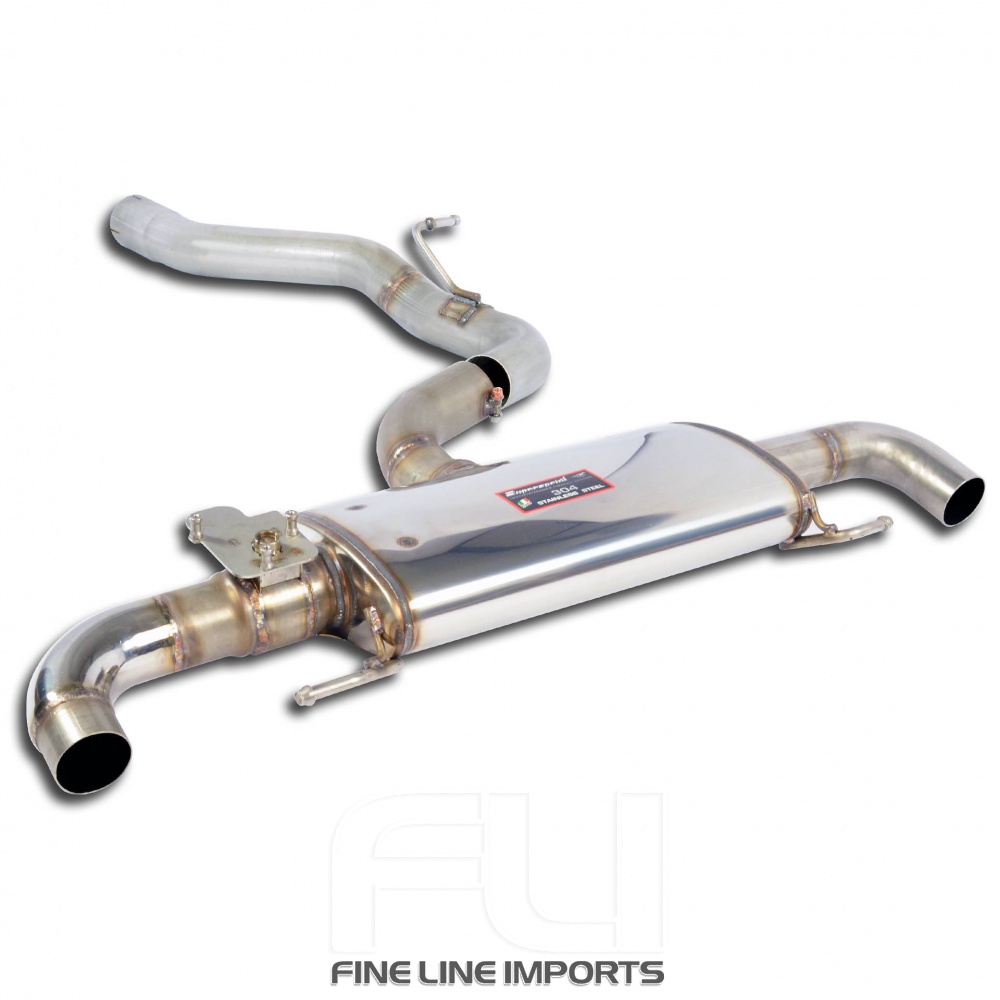 SS777654 - Supersprint Rear exhaust with valve Ø76