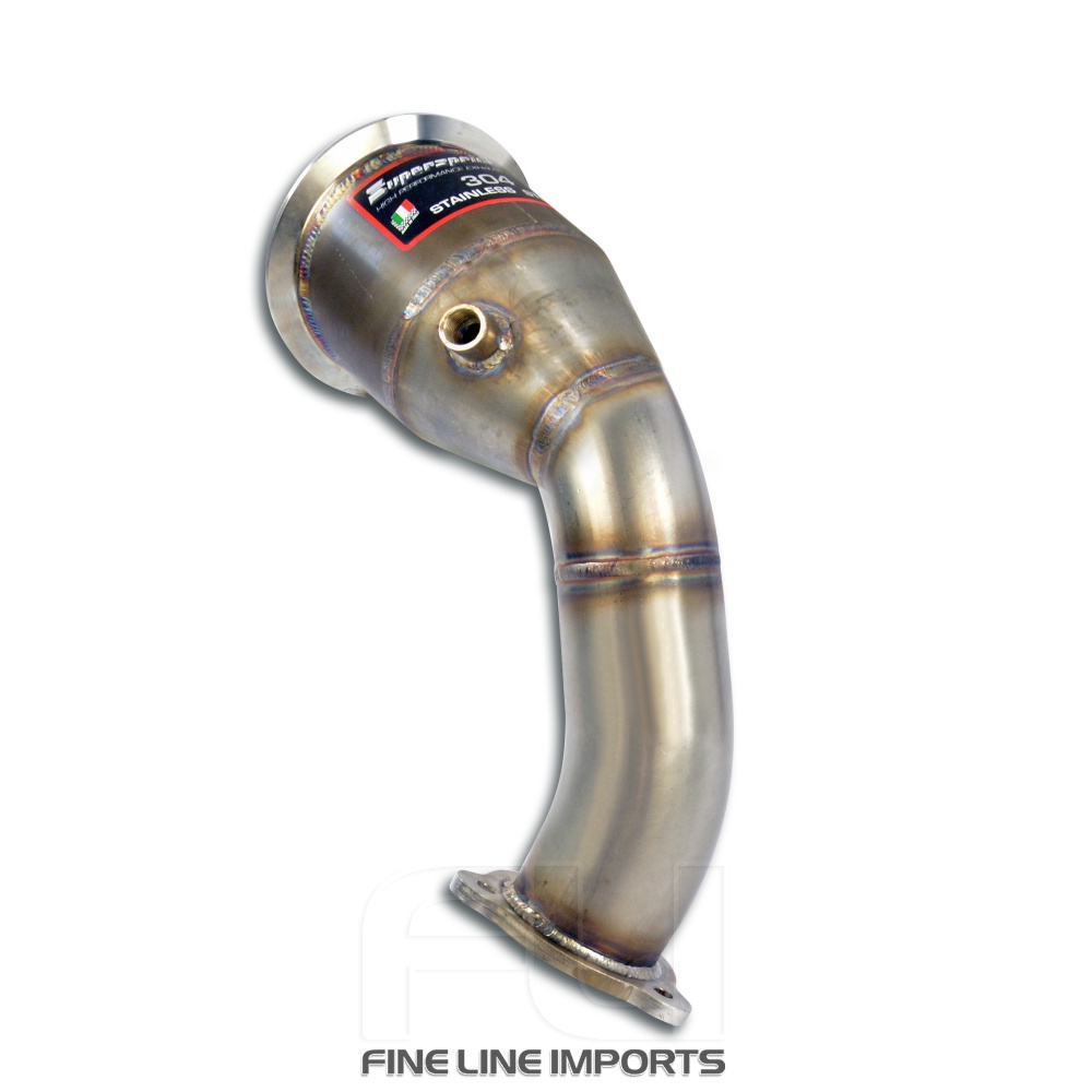 SS777741 - Supersprint Downpipe Left with  Metallic catalytic converter(Left Hand Drive / Right Hand Drive)