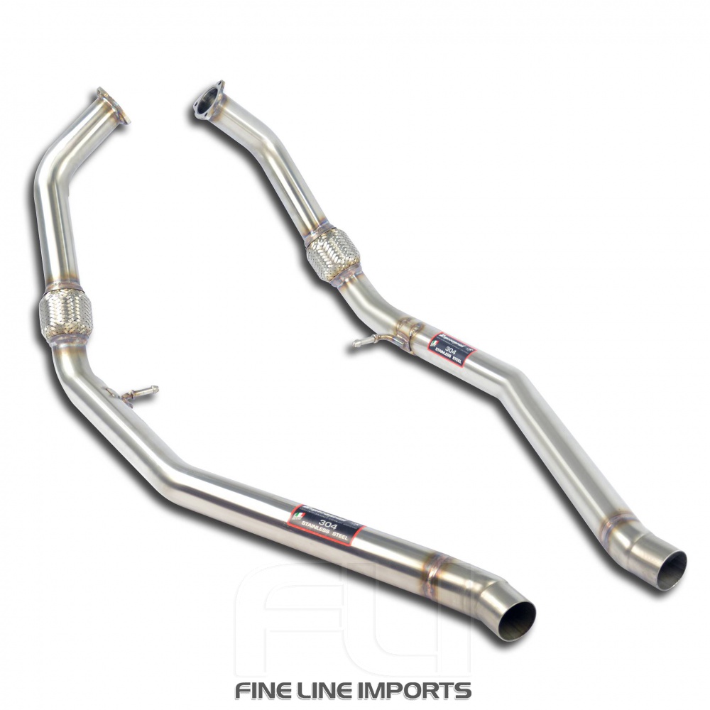 SS777812 - Supersprint Front pipe kit Right - Left(Replaces OEM front exhaust)