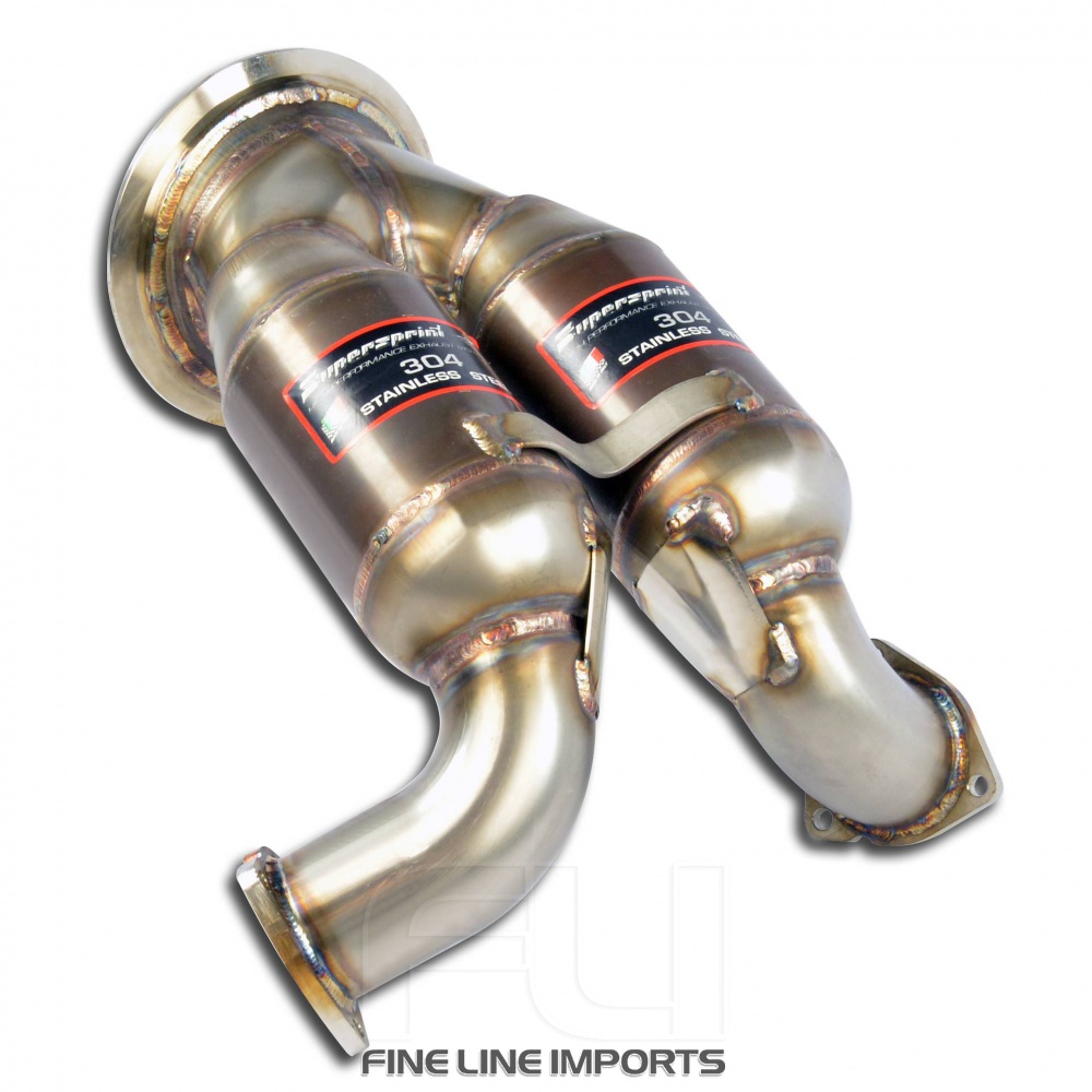 SS777821 - Supersprint Downpipe + Metallic catalytic converter(Left Hand Drive / Right Hand Drive)