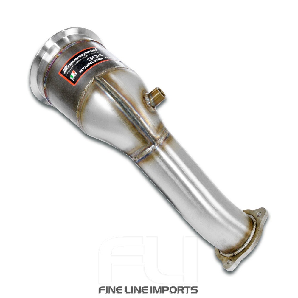 SS777921 - Supersprint Downpipe Right with Metallic catalytic converter(Left Hand Drive / Right Hand Drive)