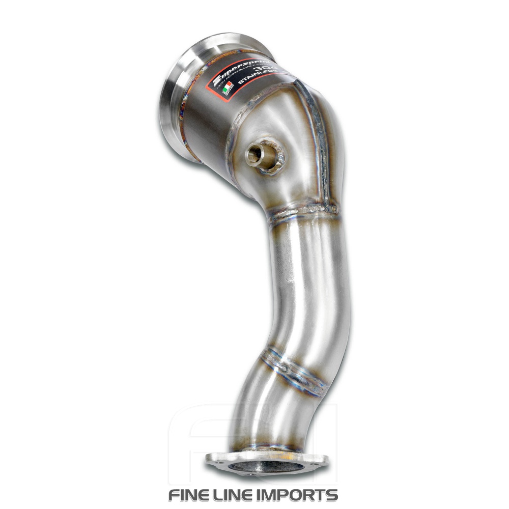 SS777941 - Supersprint Downpipe Left with  Metallic catalytic converter(Left Hand Drive / Right Hand Drive)