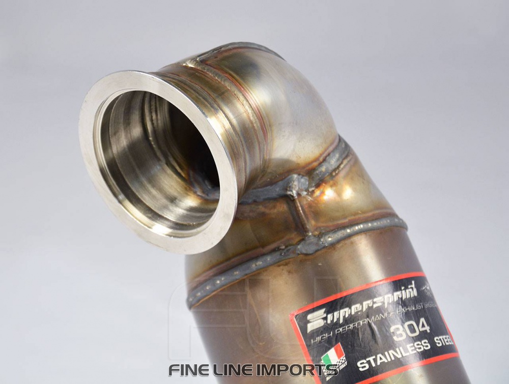 SS778041 - Supersprint Turbo downpipe kit + Metallic 200 CPSI catalytic converter(Deletes GPF)