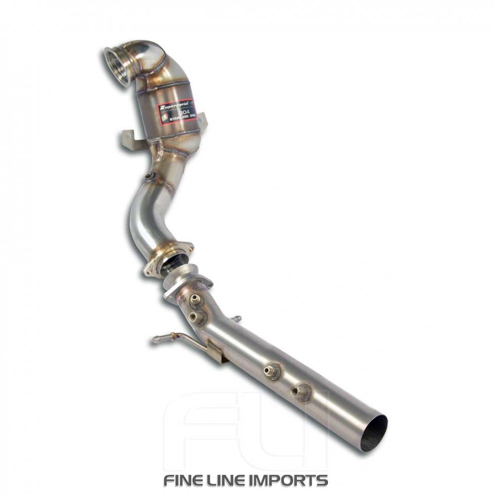SS778341 - Supersprint Turbo downpipe kit + Metallic catalytic converter 200 CPSI(Deletes GPF)