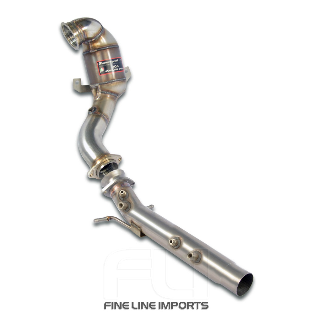 SS778351 - Supersprint Turbo downpipe kit + Metallic catalytic converter WRC 100 CPSI