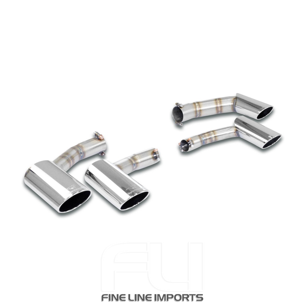 SS779417 - Supersprint Endpipe kit Right + Left 100x75