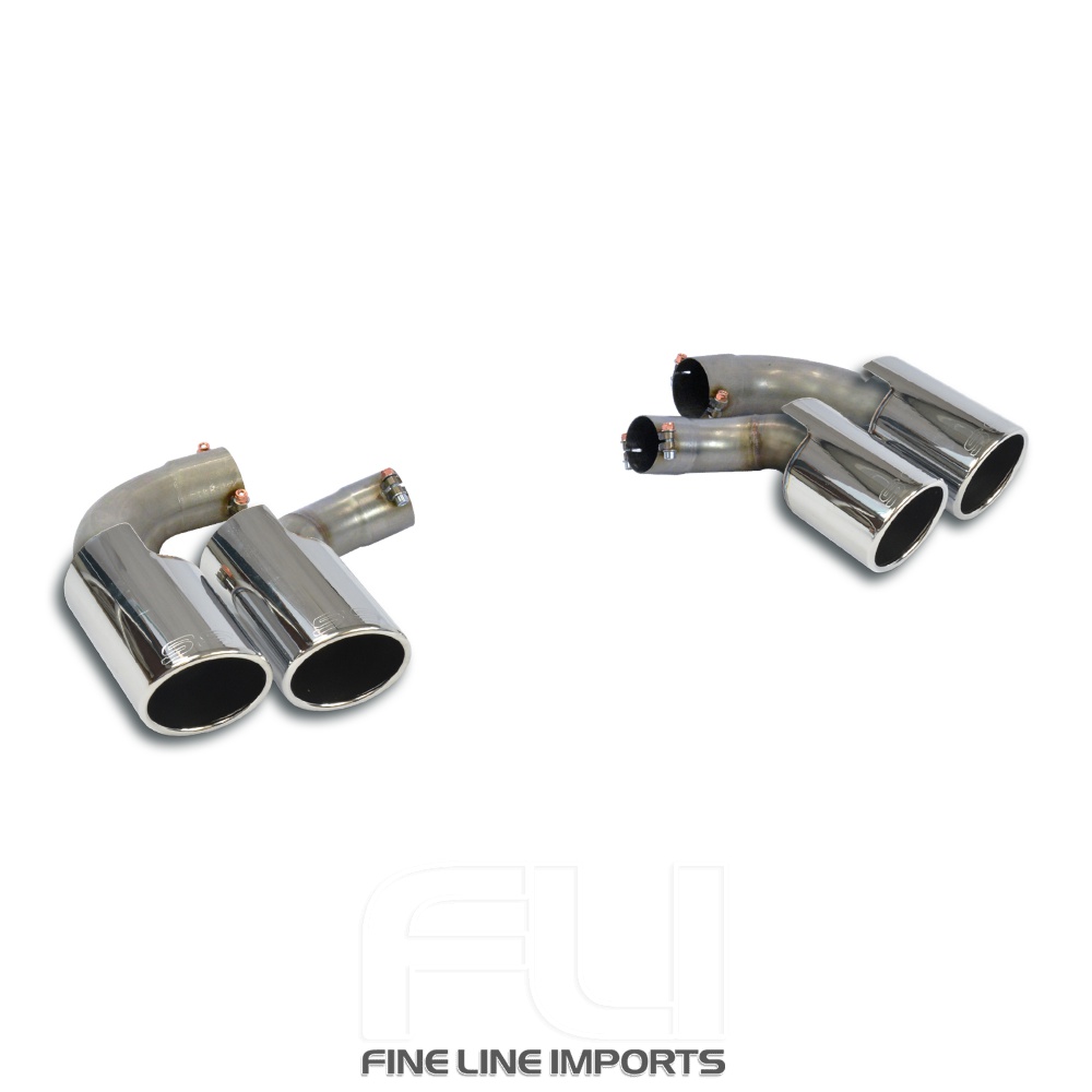 SS779437 - Supersprint Endpipe kit Right + Left 4 exit 100x75