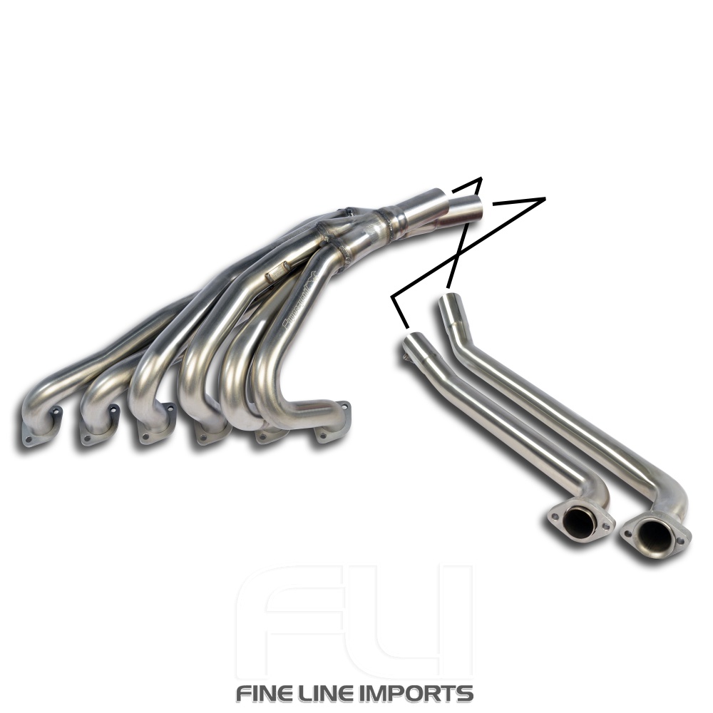 SS781001 - Supersprint Manifold 100% Stainless steel(Left Hand Drive only - Mod. -> 9/83)