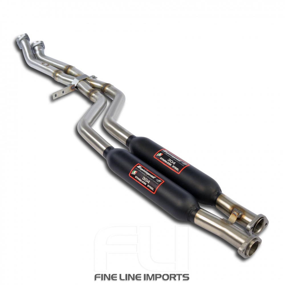 SS782402 - Supersprint Resonator + Front X-Pipe