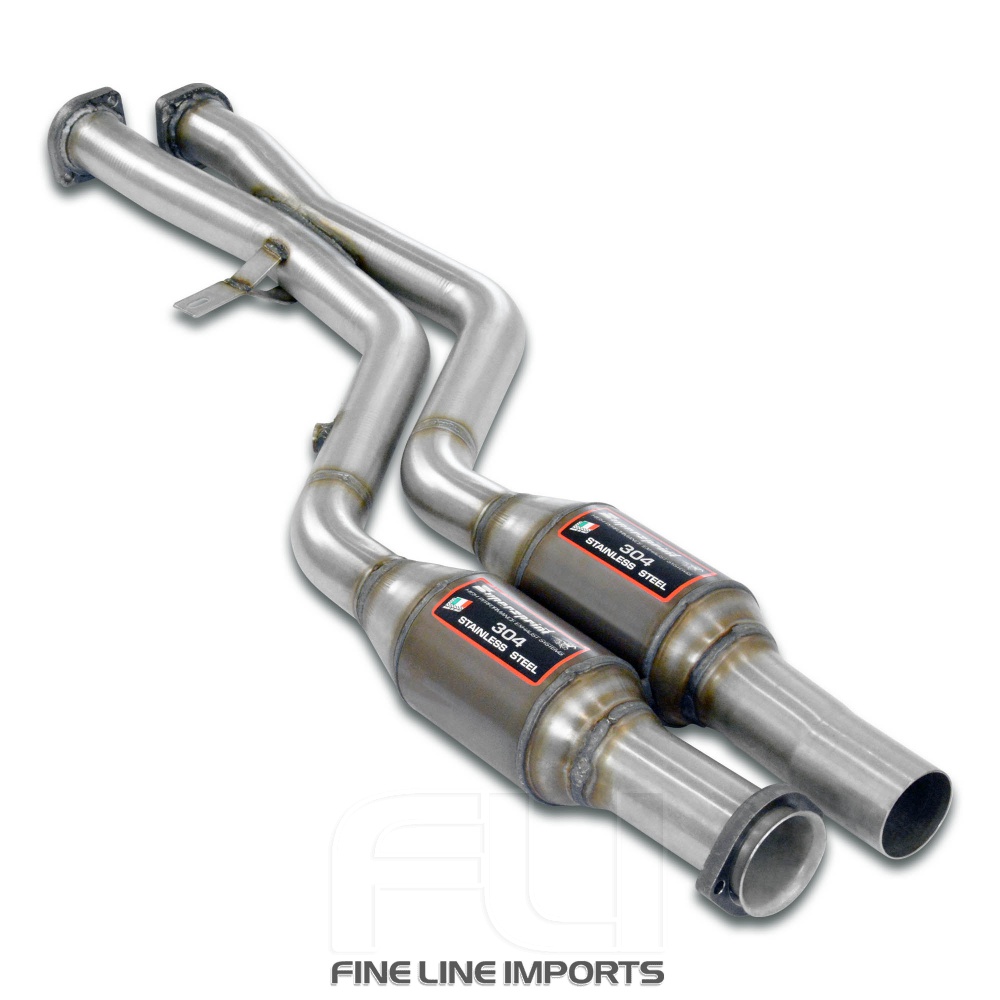 SS783832 - Supersprint Front Metallic catalytic converter right - left + X-Pipe