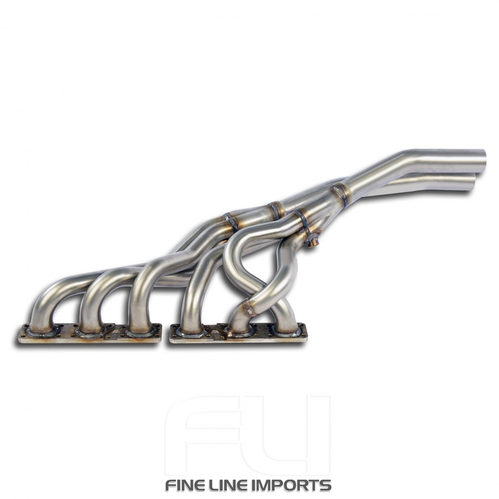 SS784401 - Supersprint Manifold for OEM catalytic converter(Left Hand Drive - with ports for the stock air injection system)