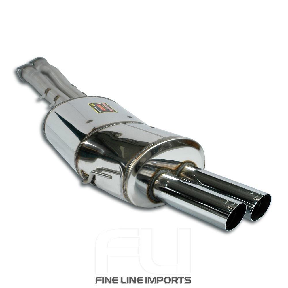 SS784426 - Supersprint Rear exhaust OO70 100% Stainless steel