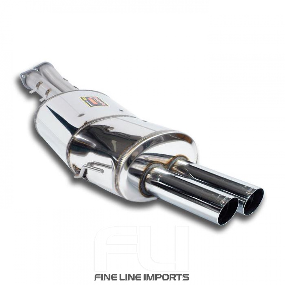 SS784606 - Supersprint Rear exhaust OO70 100% Stainless Steel