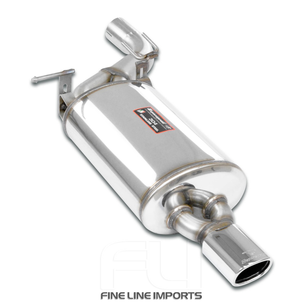 SS785509 - Supersprint Rear exhaust 95x75(For OEM rear bumper)