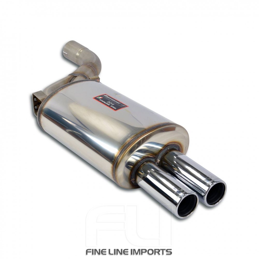 SS785526 - Supersprint Rear exhaust OO76(For M - Technik kit, double exit)