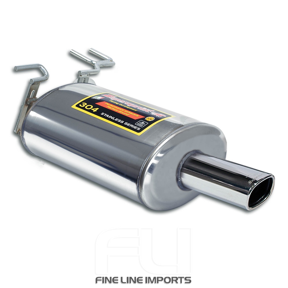 SS785909 - Supersprint Rear exhaust 95x75(For OEM rear bumper)