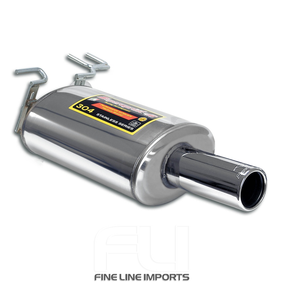 SS785924 - Supersprint Rear exhaust O100(For M - Technik diffuser, single outlet)