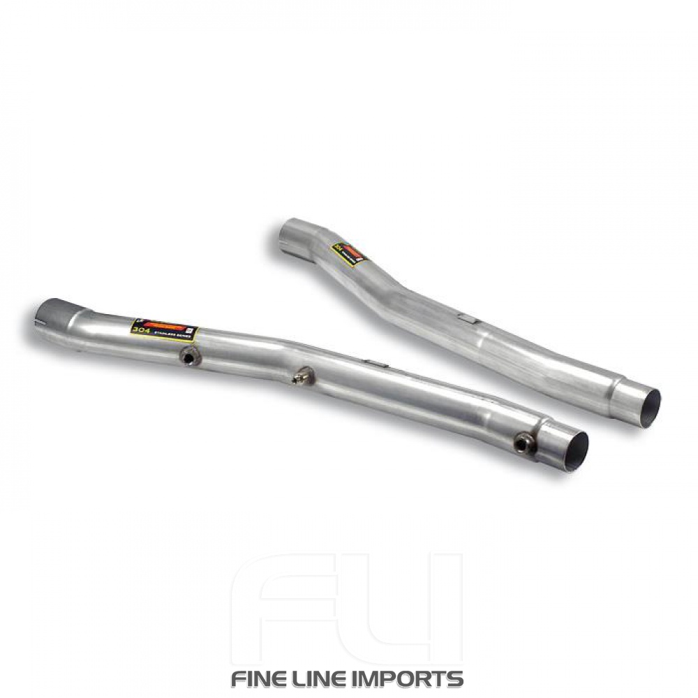 SS786812 - Supersprint Front pipes Right - Left (Replaces catalytic converter)