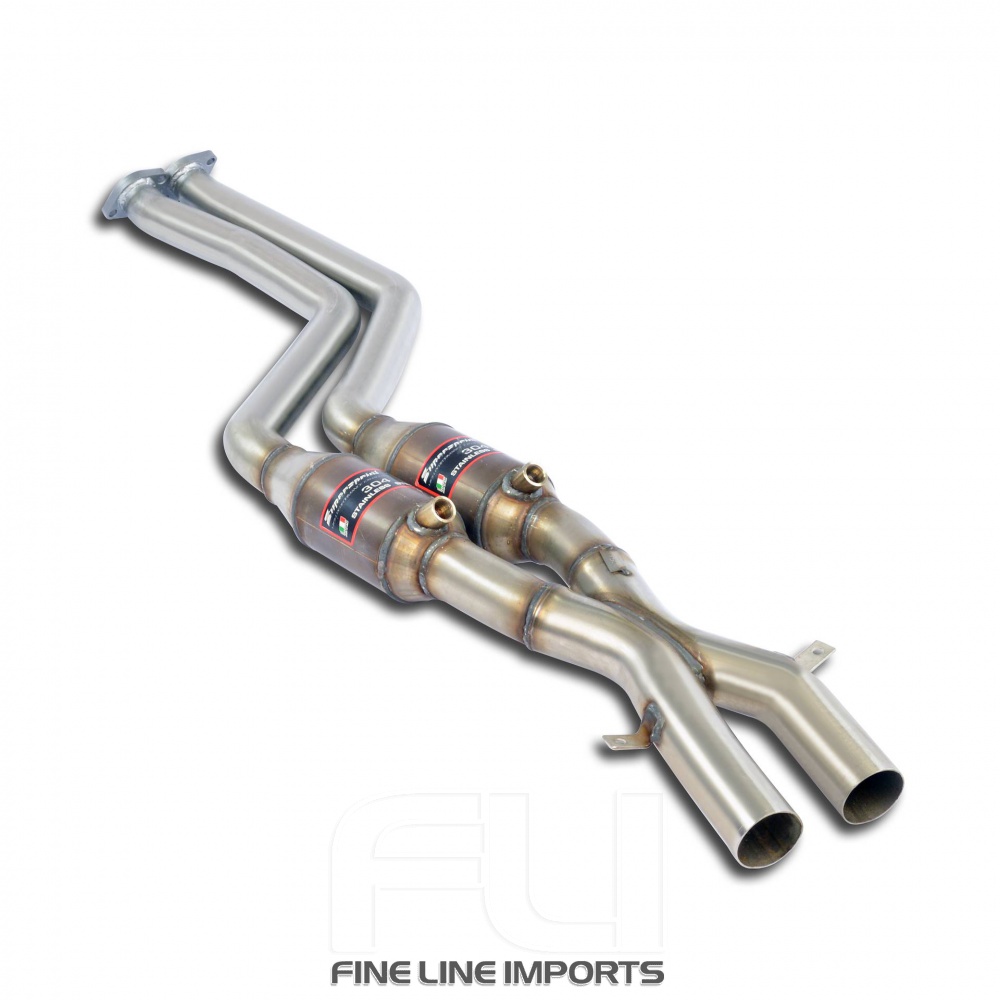 SS787402 - Supersprint Front exhaust with Metallic catalytic right + left