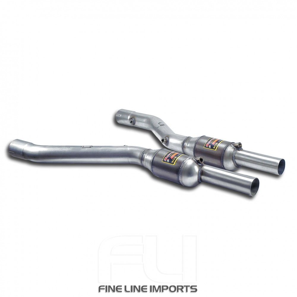 SS788302 - Supersprint Front exhaust Right - Left  with  Metallic catalytic converter