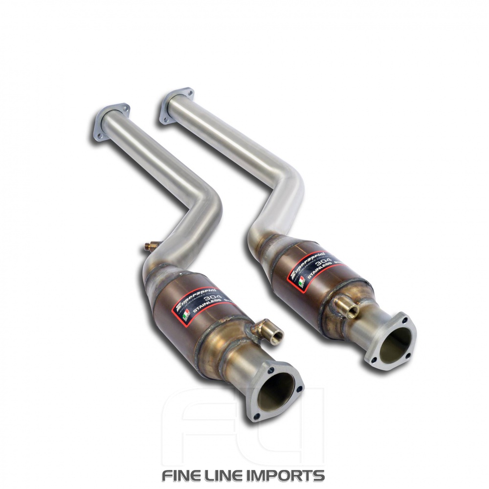 SS789802 - Supersprint Front pipe with  Metallic catalytic converter Right + Left